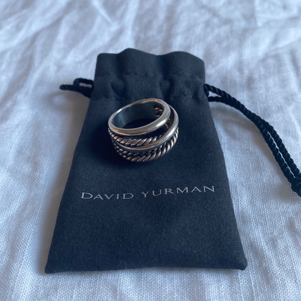 David Yurman Crossover Ring (sterling silver)